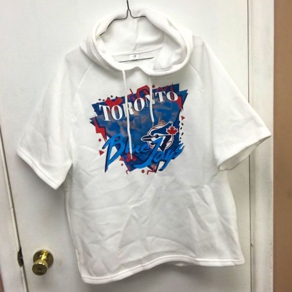 Toronto Blue Jays Short Sleeve Graphic Hoody size XL - Picture 5 of 5